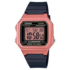 Reloj Mujer Casio W-217hm-5av Rose Gold Digital - LhuaStore
