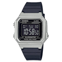 Reloj Mujer Casio W-217hm-7bv Plateado Digital - LhuaStore
