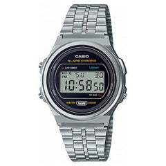 Reloj Unisex Casio A171we-1a Plateado Digital - LhuaStore