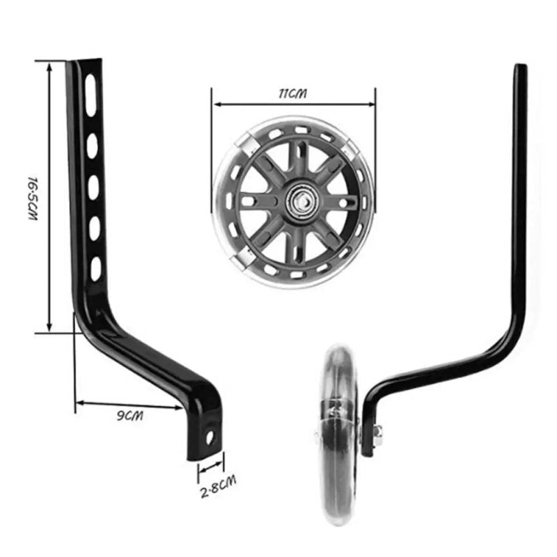 Rueda De Apoyo Estabilizadora Para Bicicleta Altura Ajustable Colores - Lhua Store