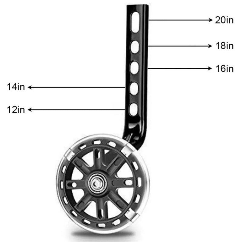 Rueda De Apoyo Estabilizadora Para Bicicleta Altura Ajustable Colores - Lhua Store