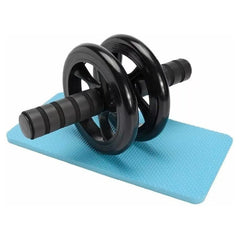 Rueda Doble Ejercicios Abdominales + Mini Alfombra - LhuaStore