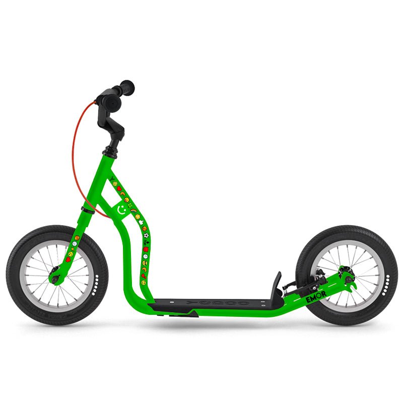Scooter Bicicleta Yedoo Mau Emoji Green Aro 12 Niños - LhuaStore