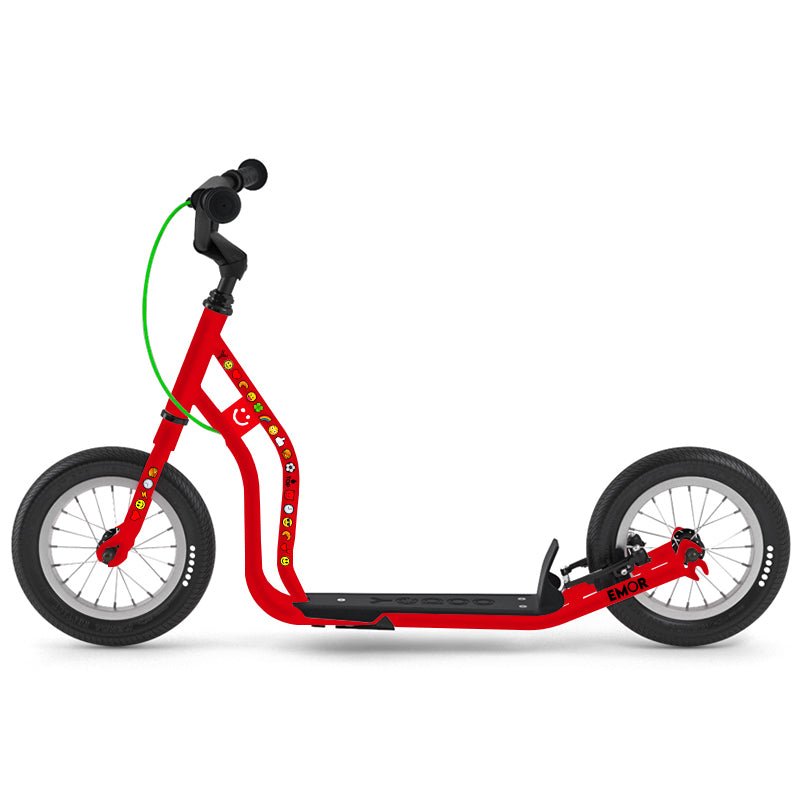 Scooter Bicicleta Yedoo Mau Emoji Red Aro 12 Niños - LhuaStore