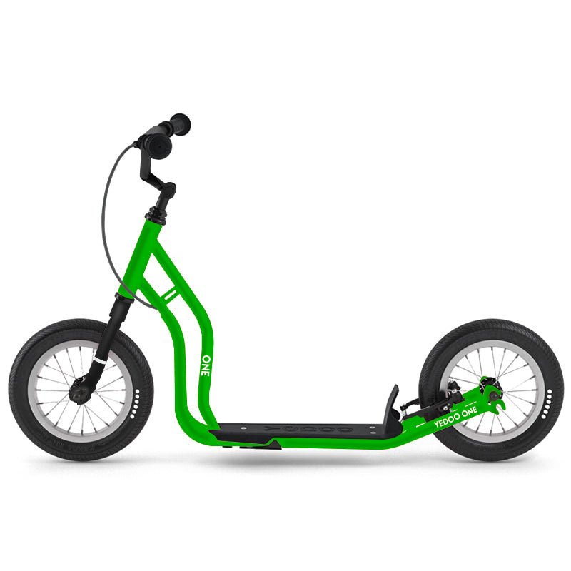 Scooter Bicicleta Yedoo One Green Aro 12 Niños - LhuaStore