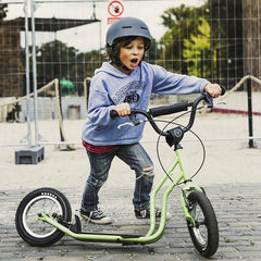 Scooter Bicicleta Yedoo Tidit Green Aro 12 Niños - LhuaStore