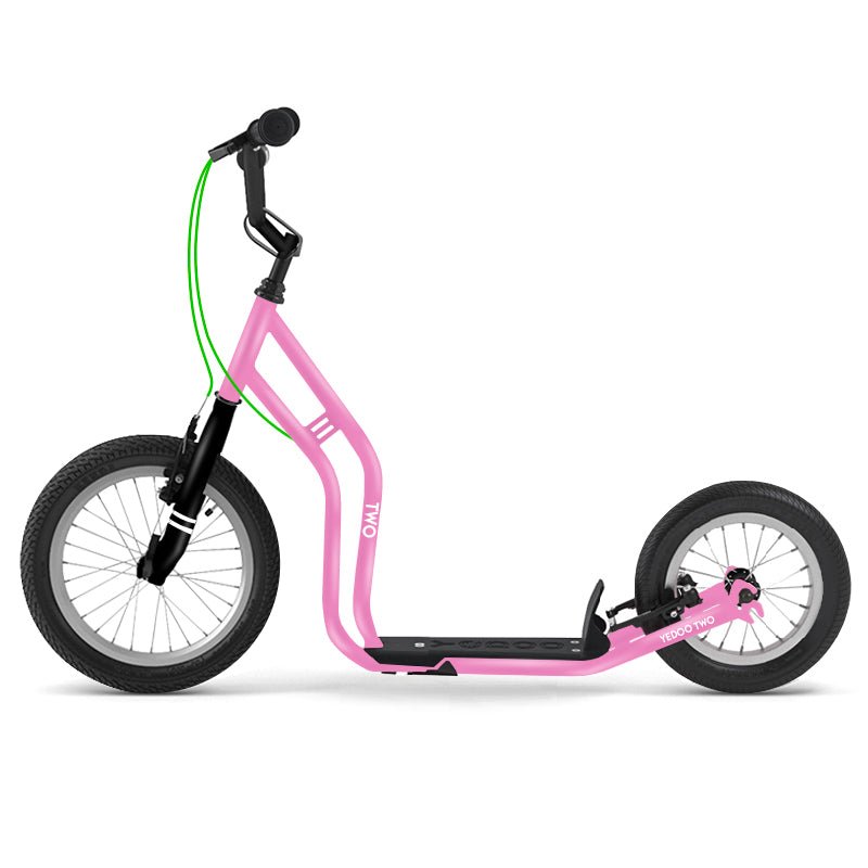 Scooter Bicicleta Yedoo Two Pink Aro 16/12 Niños - LhuaStore