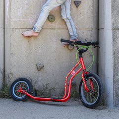 Scooter Bicicleta Yedoo Wzoom Emoji Red Aro 16/12 Niños - LhuaStore