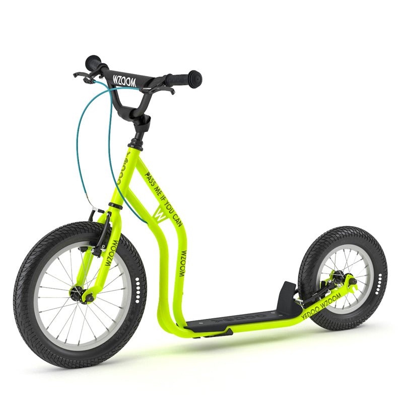 Scooter Bicicleta Yedoo Wzoom Lime Aro 16/12 Niños - LhuaStore