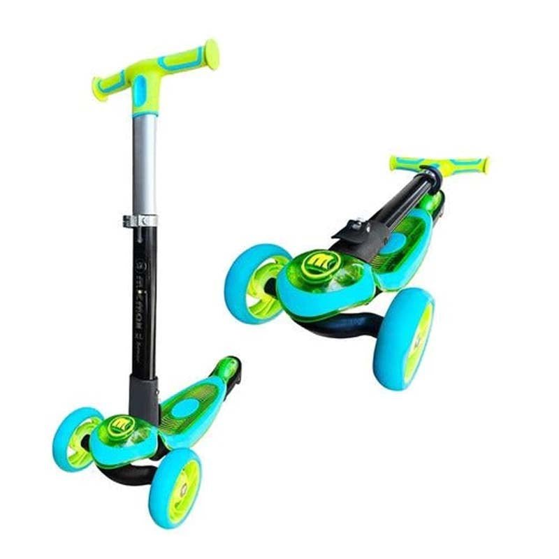 Scooter Monopatín Verde Mic Max Deluxe Regulable - LhuaStore
