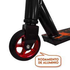 Scooter Stunt De Saltos Piruetas Acrobacias Aluminio Naranja - LhuaStore