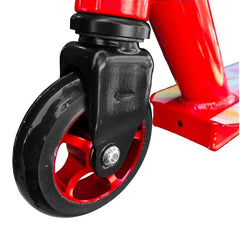 Scooter Stunt De Saltos Rojo Cubos Piruetas Acrobacias Aluminio - LhuaStore