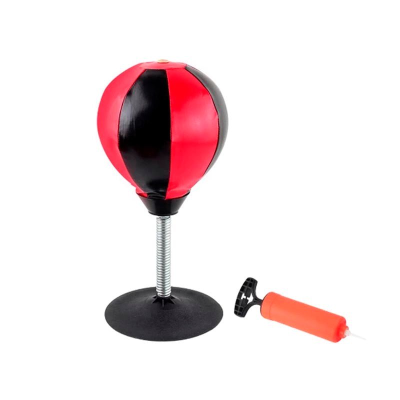 Set De Boxeo Pera Puching Ball Con Base Sobremesa - LhuaStore