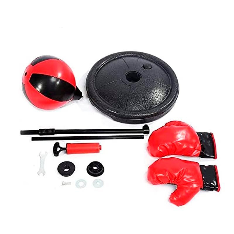 Set De Boxeo Puching Ball 109 cm Niños Altura Ajustable - LhuaStore