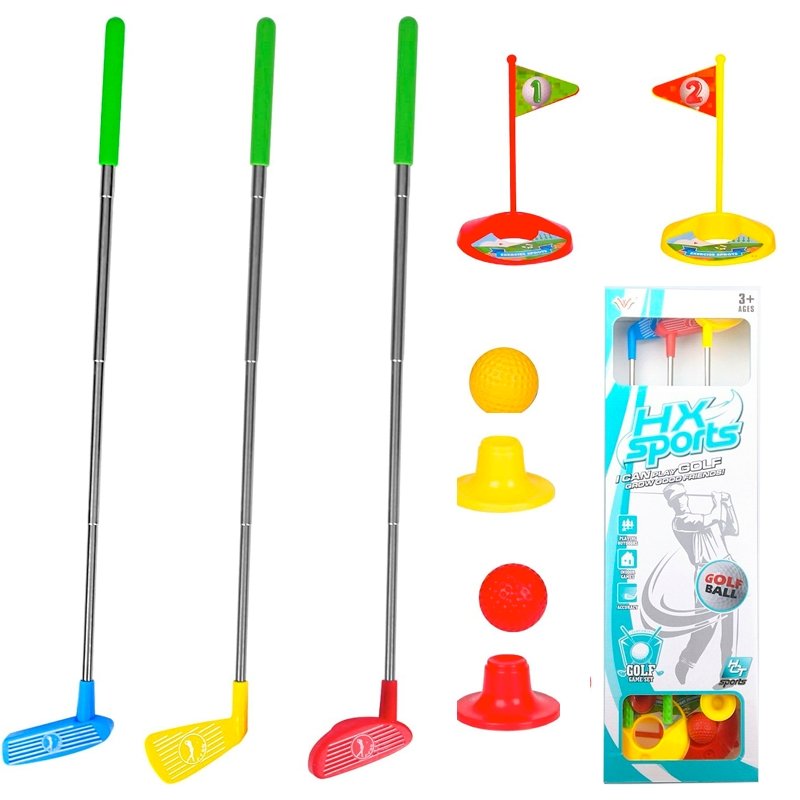 Set De Golf Para Niños Y Accesorios Mini Club Golf Juguete - LhuaStore