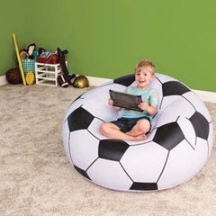 Sillón Inflable Pelota Balón De Fútbol Puff Bestway 75010 - LhuaStore