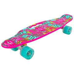 Skate Penny Carving Patineta Kiss Crazy Ruedas Led Niñas - LhuaStore