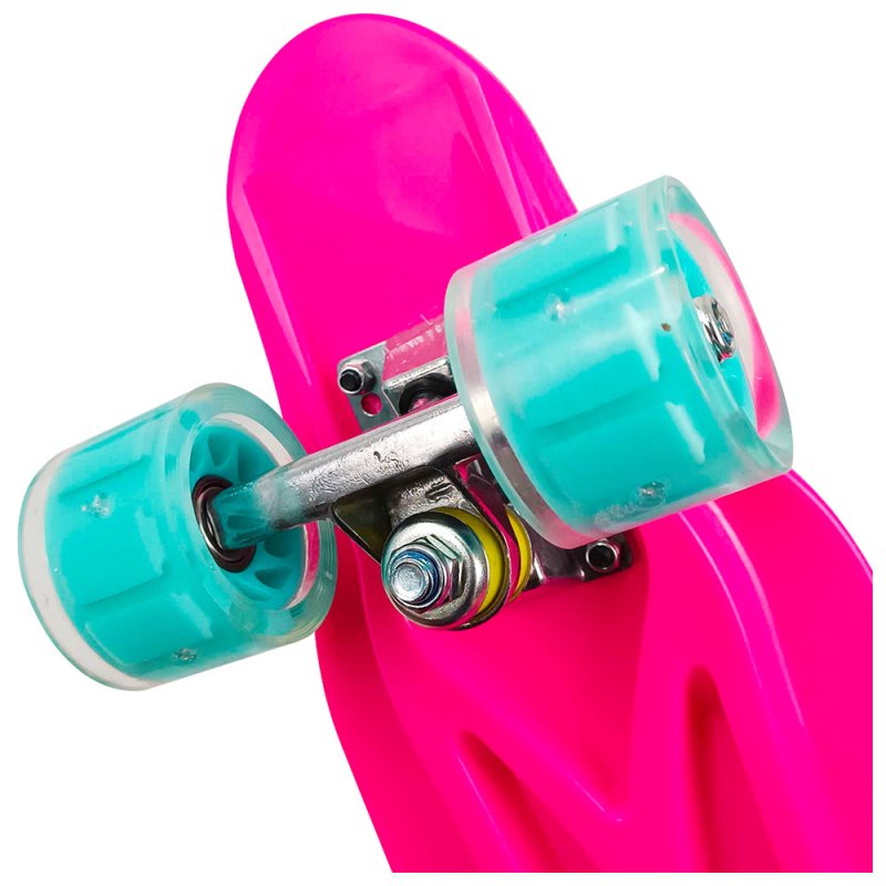 Skate Penny Carving Patineta Kiss Crazy Ruedas Led Niñas - LhuaStore