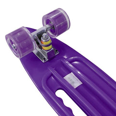 Skate Penny Cruiser Patineta Colored Face Ruedas Led Niños - LhuaStore