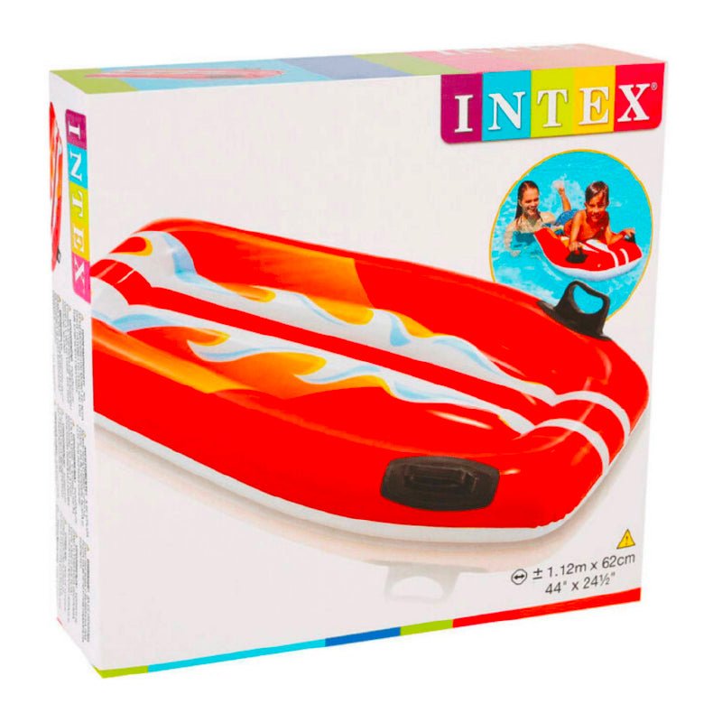 Tabla Surf Inflable Joy Rider Colchoneta Rojo Intex 58165 - LhuaStore