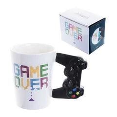 Taza Tazón Gamer De Cerámica Game Over Control Ps - LhuaStore