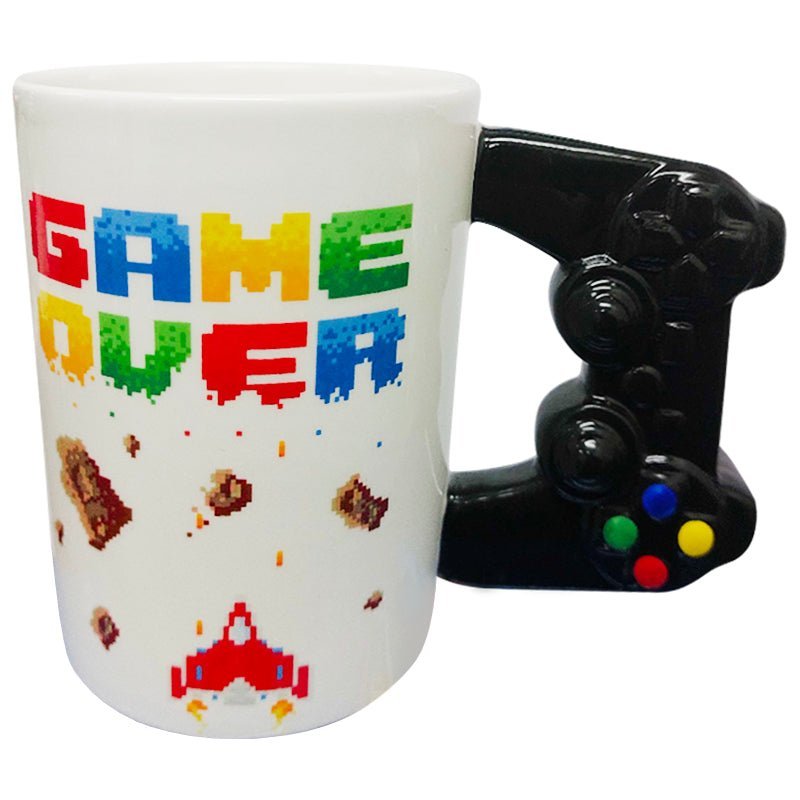 Taza Tazón Joystick Retro Game Over Mug Ceramica Control - LhuaStore