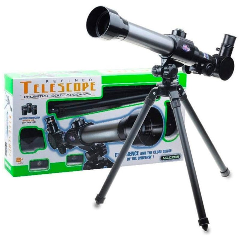 Telescopio Niños Astronómico Monocular 40x Zoom Principiante - Lhua Store