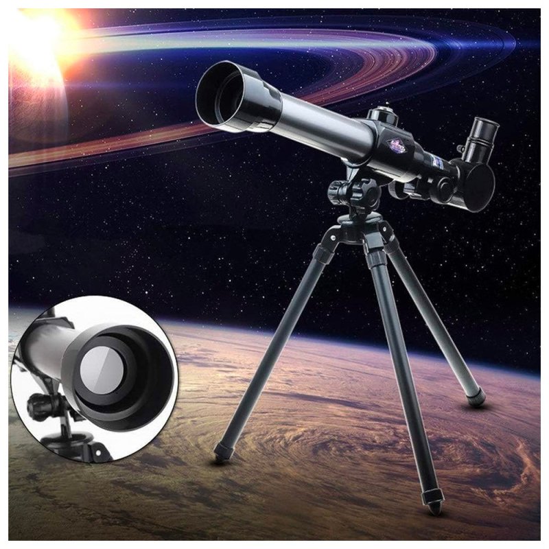 Telescopio Niños Astronómico Monocular 40x Zoom Principiante - Lhua Store